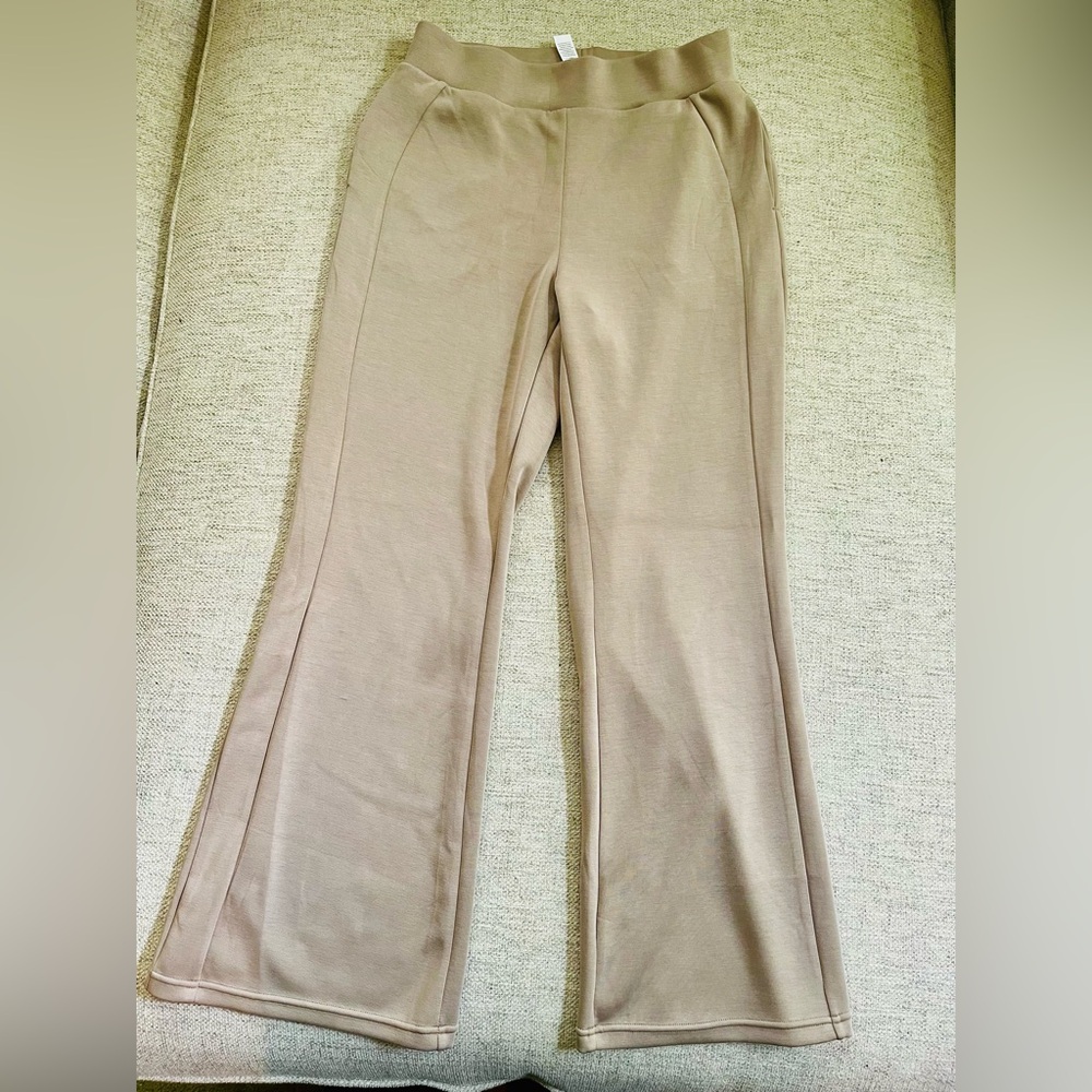 Ododos Beige/Tan Yoga or Dress Pants (flare leg)